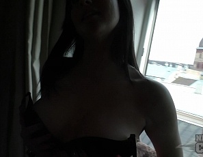 081817_selena_masturbating_in_a_window_with_a_big_thick_dildo_and_rubbing_her_big_boobs