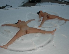 111213_dawn_and_carmen_together_naked_snow_angel_fun
